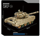 Afobrick Panlos 632013 96B Main Battle Tank, view 2