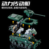 Afobrick Panlos 632021 Sherman Firefly Tank, view 4