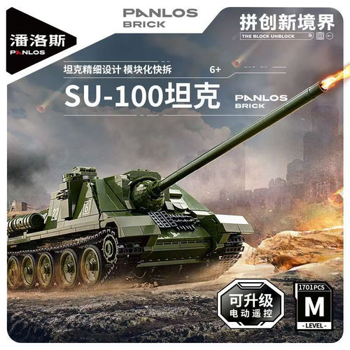 Afobrick Panlos 632022 SU-100 Tank