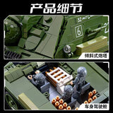 Afobrick Panlos 632022 SU-100 Tank, view 3