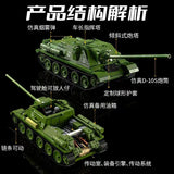 Afobrick Panlos 632022 SU-100 Tank, view 4
