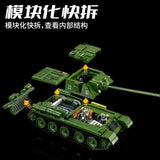 Afobrick Panlos 632022 SU-100 Tank, view 5