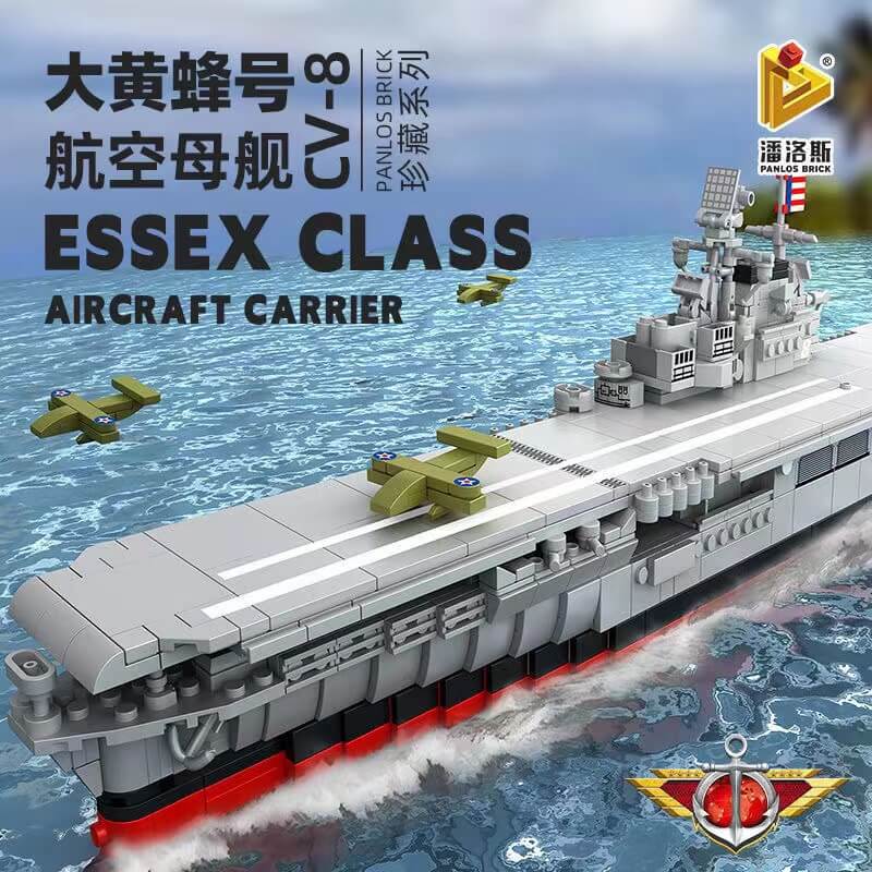 Afobrick PANLOS 637003 Essex Class Aircraft Carrier