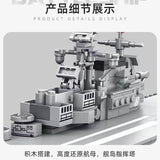 Afobrick PANLOS 637003 Essex Class Aircraft Carrier, view 2