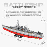 Afobrick PANLOS 637005 North Carolina Class Battleship, view 3