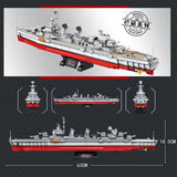 Afobrick PANLOS 637006 Fletcher-Class Destroyer, view 2