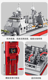 Afobrick PANLOS 637007 Ticonderoga-Class Cruiser, view 4