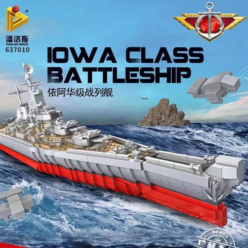 Afobrick PANLOS 637010 Iowa Class Battleship