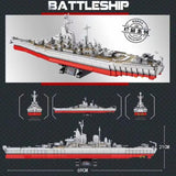 Afobrick PANLOS 637010 Iowa Class Battleship, view 2