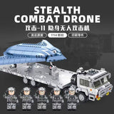 Afobrick PANLOS 639006 GJ-11 Stealth Combat Drone, view 4