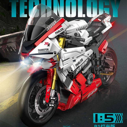 Afobrick PANLOS 672104 YAMAHA R1 with light