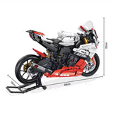 Afobrick PANLOS 672104 YAMAHA R1 with light, view 3