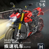 Afobrick Panlos 672105 Superleggera V4 Motorcycle, view 2