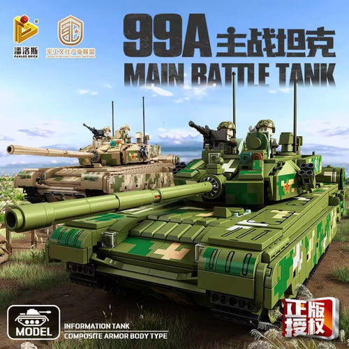 Afobrick PANLOS 99A Main Battle Tank 1291PCS