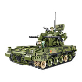 Afobrick PANLOS 688006 09 35MM Tracked Self-propelled Artillery, view 4