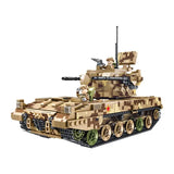 Afobrick PANLOS 688006 09 35MM Tracked Self-propelled Artillery, view 5