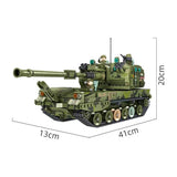 Afobrick Panlos 688007 155 Self-Propelled Artillery, view 6