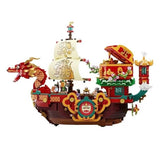 Afobrick Pantasy 18009 Fortune Freedom Ship, view 3