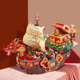 Afobrick Pantasy 18009 Fortune Freedom Ship, view 4