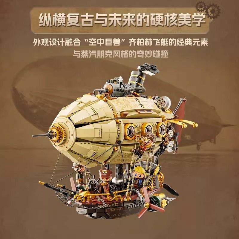 Afobrick Pantasy 85021 Steampunk Airship