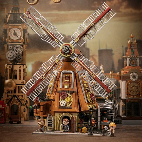 Afobrick Pantasy 85026 Steampunk Windmill Workshop