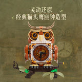 Afobrick Pantasy 85051 Owl-shaped mantel clock, view 3