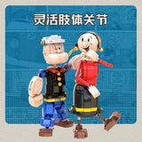 Afobrick Pantasy 86401 Popeye & Olive Oyl, view 3