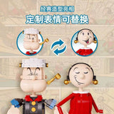 Afobrick Pantasy 86401 Popeye & Olive Oyl, view 5