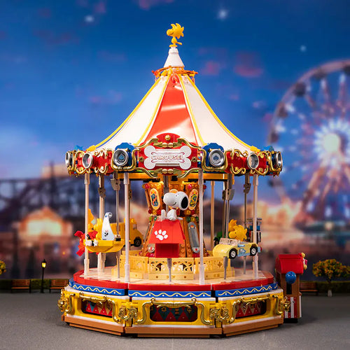 Afobrick Pantasy 86904 Snoopy Carousel