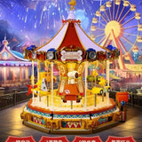 Afobrick Pantasy 86904 Snoopy Carousel, view 3