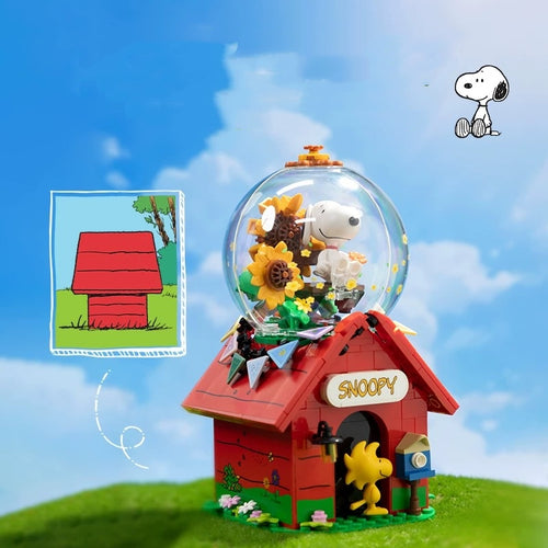 Afobrick Pantasy 86918 Snoopy Red House