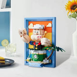 Afobrick Pantasy Popeye 3D painting, view 2