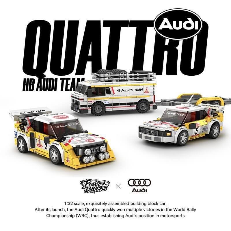 Afobrick Power Block Audi Quattro S1