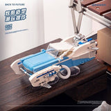 Afobrick Power Block Back To Future Series Container Model Car, view 6