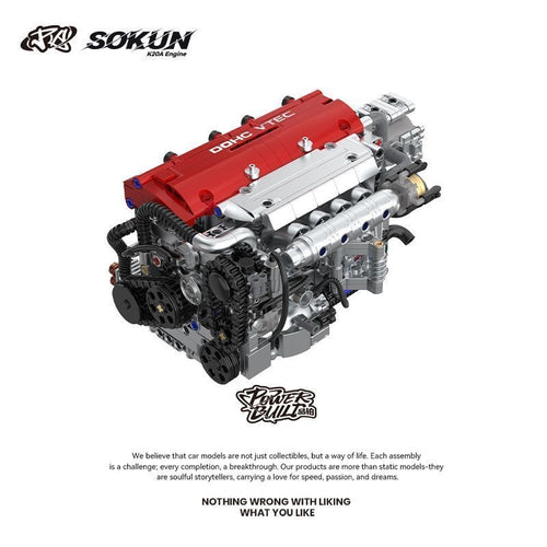 Afobrick Power Block PB8860 K20A Engine