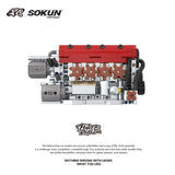 Afobrick Power Block PB8860 K20A Engine, view 3