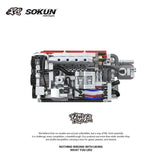 Afobrick Power Block PB8860 K20A Engine, view 5