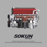 Afobrick Power Block PB8861 SOKUN 4G63 Engine, view 3
