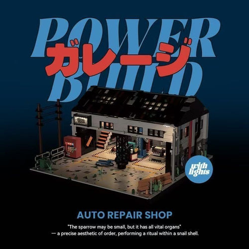 Afobrick Power Block PB8867 Auto repair shop