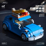 Afobrick Power Block Summer Time Series Container Model Car, view 4