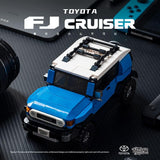 Afobrick Power Block Toyota Land Cruiser FJ40 off-road Container Model Car, view 5
