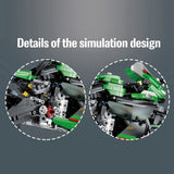 Afobrick QIZHILE Kawasaki ZX-25R, view 3