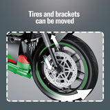 Afobrick QIZHILE Kawasaki ZX-25R, view 4