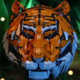 Afobrick QIZHILE 103000 Tiger Head, view 4