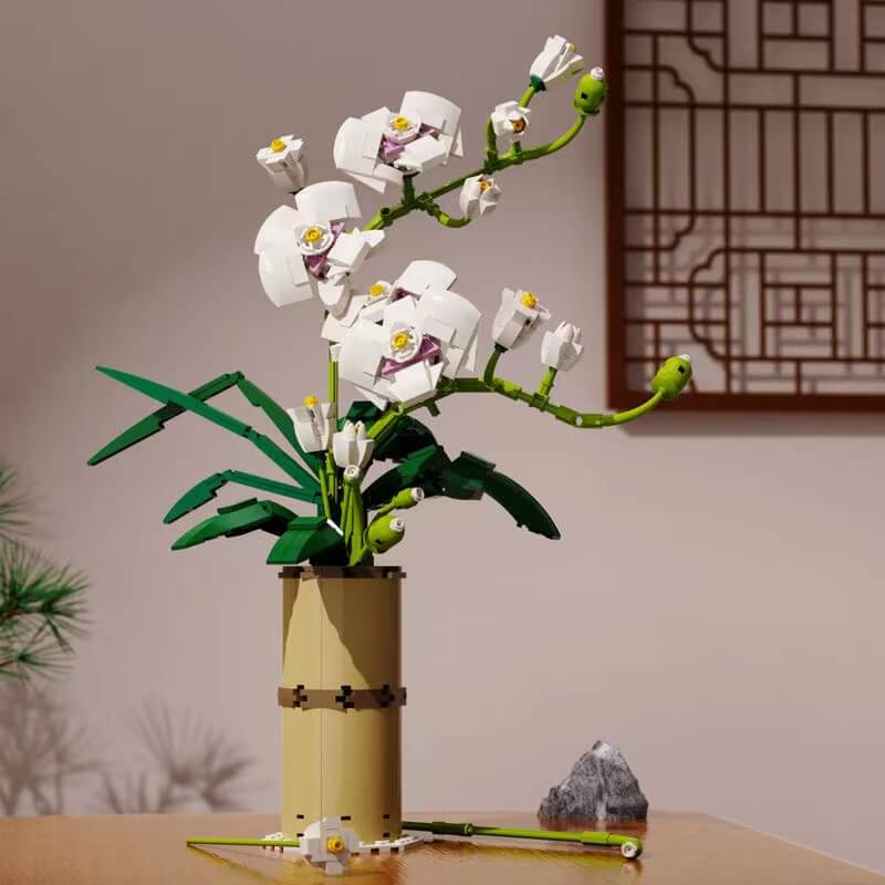 Afobrick QIZHILE 92000 orchid flower