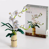 Afobrick QIZHILE 92000 orchid flower, view 3
