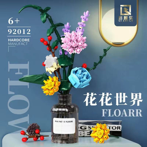 Afobrick QIZHILE 92012 Flower world