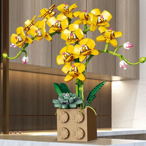 Afobrick QIZHILE 90024 Bouquet Flowers