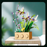 Afobrick QIZHILE 90024 Bouquet Flowers, view 2
