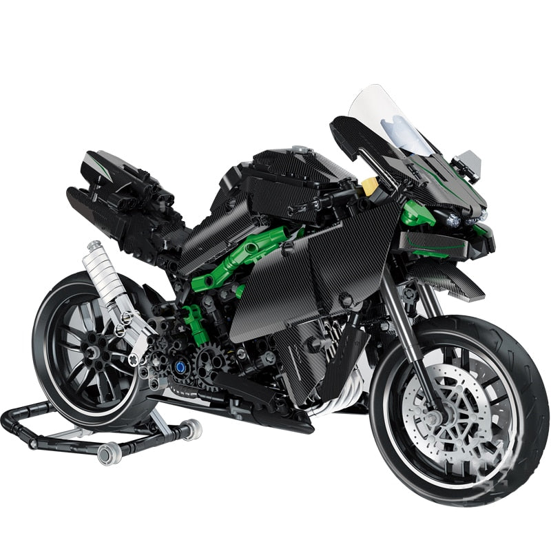 Afobrick QIZHILE Kawasaki H2R carbon fiber